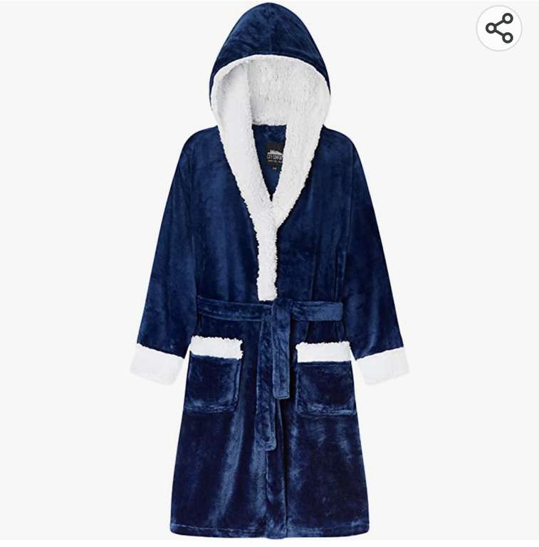 Older Kid’s dressing gowns Soft fleece or Towelling - 50% off all prices - from £5.99 with voucher Dispatched by Amazon sold by Get Trend