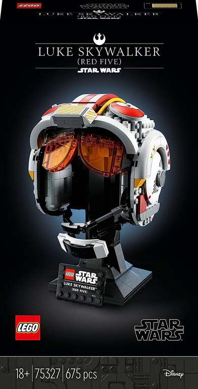 LEGO 75327 Star Wars Luke Skywalker Red 5 Helmet Set £39.29 @ Amazon Prime Exclusive