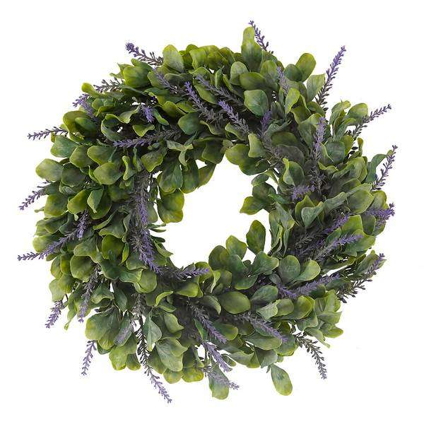 Artificial Lavender Whirl Wreath Homebase £4 using click and collect at Limited stores @ Homebase