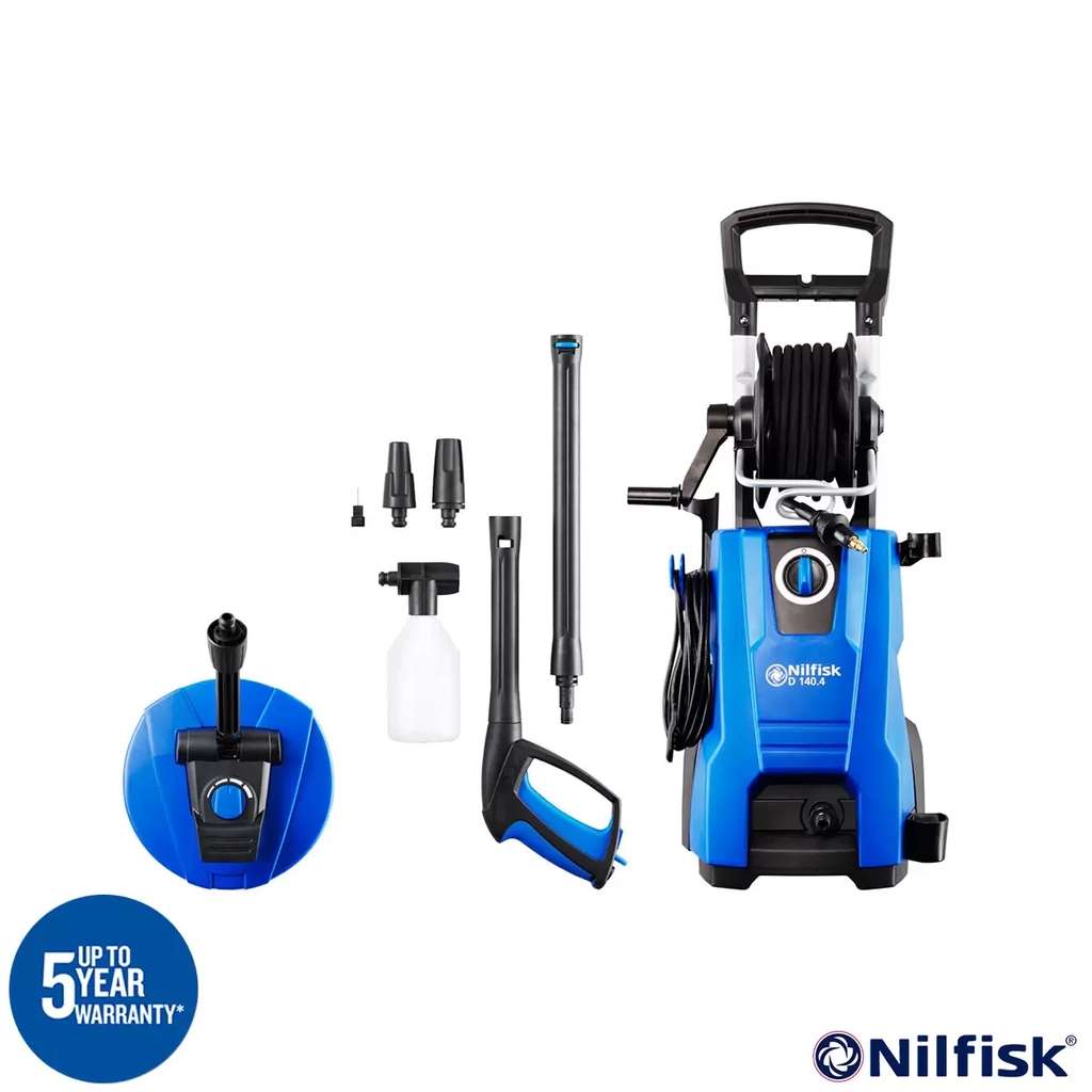 Nilfisk D140.4-9 Xtra Pressure Washer with Patio Cleaner £179.98