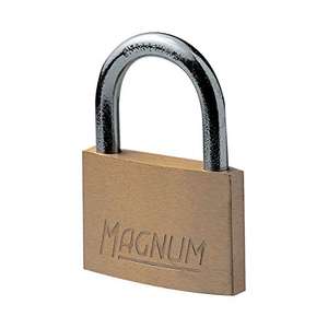 Master Lock CAD20 Magnum Small Padlock with Brass Body and Key x 2 £1.98 Prime + £4.49 Non Prime @ Amazon
