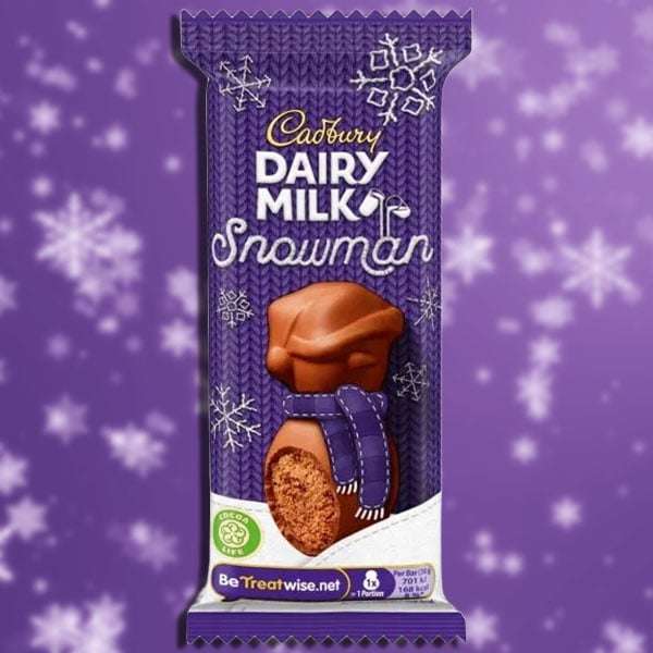 1 x Box Cadbury Dairy Milk Chocolate Mousse Snowman 30g (33 Snowmen) - BBE Mar 2023 - £8.99 (Min Order £20) @ Discount Dragon