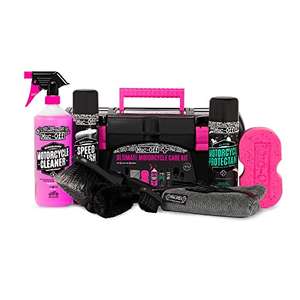 Muc-Off 285 Ultimate Motorcycle Care Kit - Must-Have Kit To Clean, Protect And Lube Your Motorbike - £29.99 @ Amazon