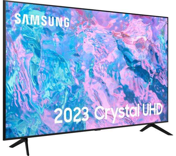 SAMSUNG UE75CU7100KXXU 75" Smart 4K Ultra HD HDR LED TV with Bixby & Alexa - £809.10 With Code Via EPP / Student @ Samsung