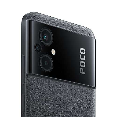 POCO M5 (2022, 4G): 4+64GB, 6.58" 90Hz FHD+ IPS, MT Helio G99, 50MP camera, 5000mAh, NFC, microSD, 3.5mm, Black - £120.51 @ Amazon