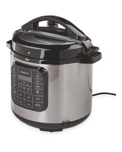 Ambiano Stainless Steel / Copper Programmable Pressure Cooker 1000-1200W, 5.6L - £29.99 In Store @ Aldi, Fort William