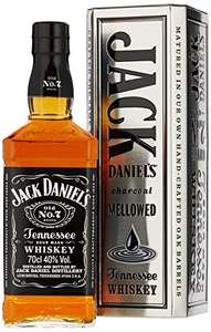 Jack Daniel's Old No 7 Tennessee Whiskey Silver Gift Tin, 70 cl
