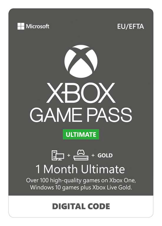 Xbox Game Pass Ultimate 1 Month (EU) (NON - STACKABLE)