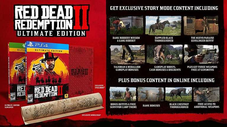 Red Dead Redemption 2 - Ultimate Edition XBOX LIVE Key TURKEY VPN required - £11.64 @ Eneba / YNSJ