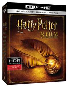 Harry Potter 1-8 (4K UHD + Blu-ray) £35.59 delivered @ Amazon Italy