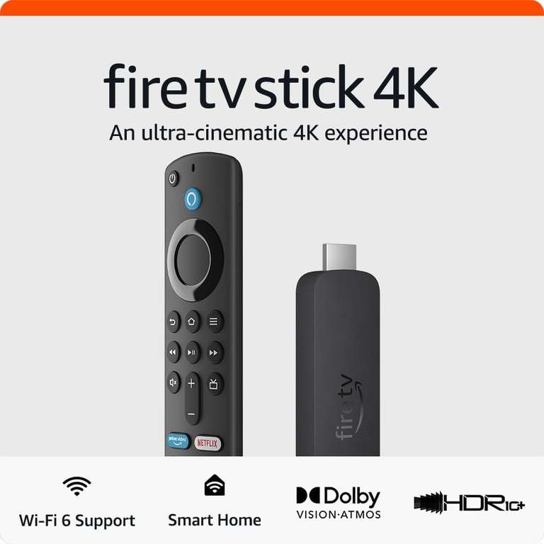 2nd gen Amazon Fire TV Stick - 4K £34.99 / 4K Max £44.99 + possible 20% trade in