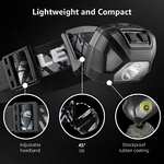 LE Head Torch, [2 Pack] Super Bright LED Headlamp with 6 Lighting Modes [Not Included Battery] Sold by Lepro UK FBA