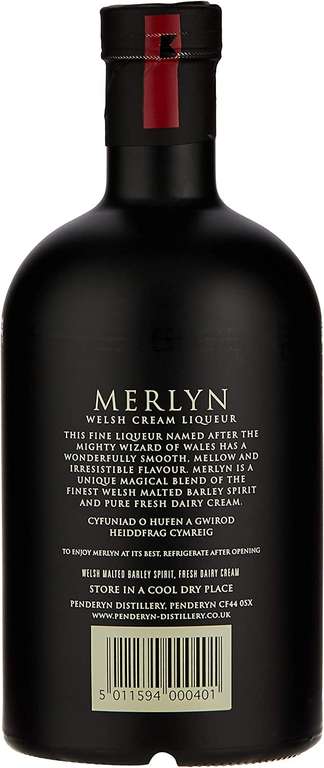 Merlyn Welsh Cream Liqueur, 70cl £9.99 @ Amazon still available