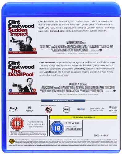 Dirty Harry Collection [Clint Eastwood] (Blu-Ray) - £12.73 @ Amazon