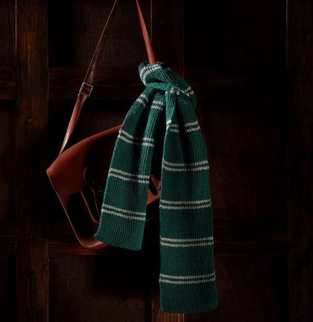 Slytherin House Scarf: Harry Potter Knit Kit - Free click and collect