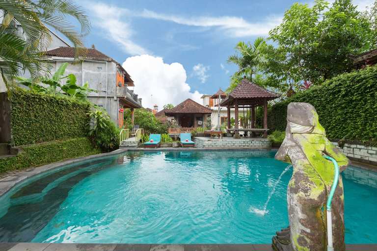 10nts in Ubud Bali - Sayong House, 4 poster bed, from London (Etihad basic fare flights) £698.41pp