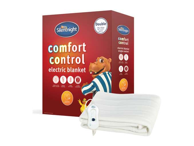 Silentnight Comfort Control Electric Blanket - Double - £24.99 @ LIDL