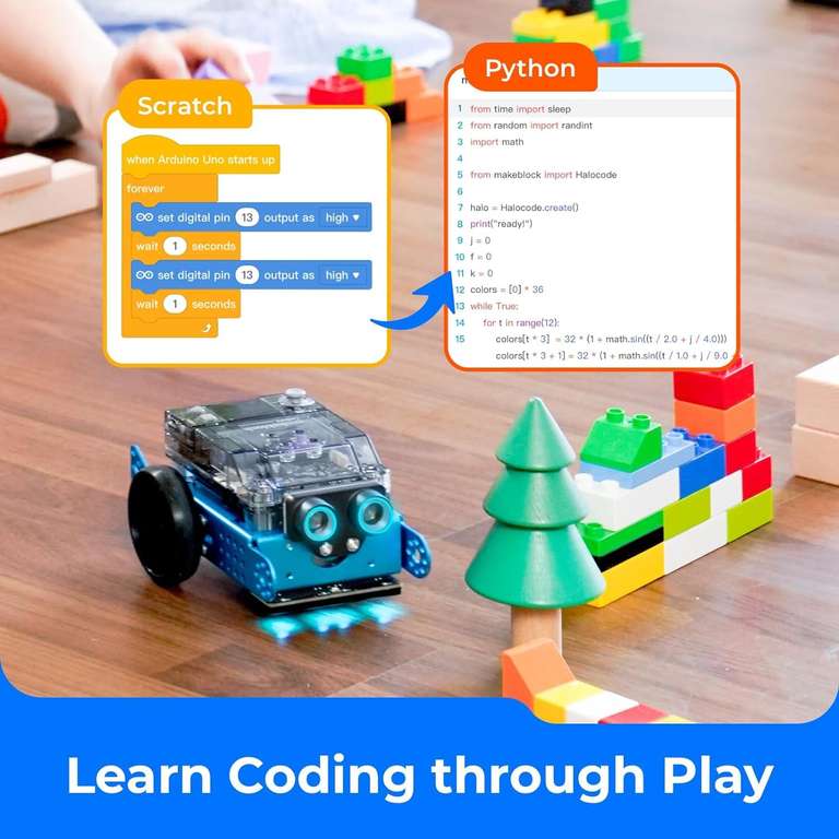 Makeblock mBot2 Coding Robot Kit – £120.99 at Makeblock UK FBA Amazon ...