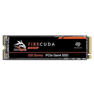 4TB - Seagate FireCuda 530 PCIe 4.0 NVMe SSD - 7300MB/s, 3D TLC, 4GB Dram, 5100TBW (PS5 Compatible) / 2TB 94.38 - With Code - Sold by Ebuyer