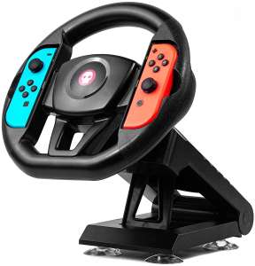 Numskull Joy-Con Steering Wheel Table Attachment for Nintendo Switch & OLED Model 2021 - Switch Racing Wheel Accessory