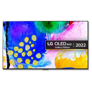 LG OLED65G26LA 65" Evo Gallery 4k UHD HDR Smart OLED TV 5 year Guarantee + LG HBSFN4 TONE FN4 Wireless Earbuds With Code