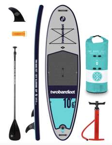 Twobarefeet SUP sale - Eg Two Bare Feet Sport Air (Allround) 10'6" x 33" x 4.75" Inflatable SUP Starter Pack £250 @ Two Bare Feet