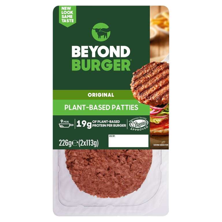 Beyond Meat Beyond Burger Plant-Based Burger 2 x 113g