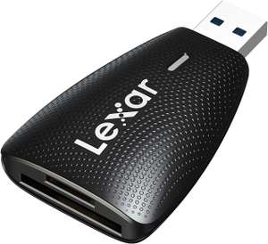 Lexar Multi-Card 2-in-1 USB 3.1 Reader, Up to 312MB/s for UHS-I UHS-II SD Card and Micro SD Card, Compatible with USB 3.0/2.0