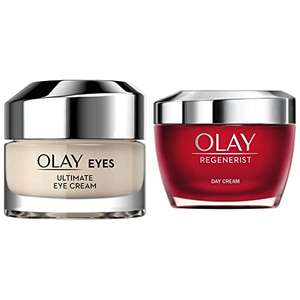 Olay Ultimate Eye Cream For Dark Circles with Colour Correcting Formula Suitable for All Skin Tones,15ml and cream - £19.99 @ Amazon