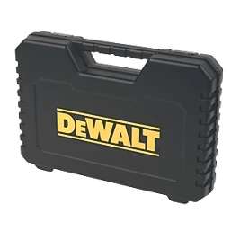 DeWalt Multi-Material 100 Piece Combination Drill Bit Set - Free Click & Collect