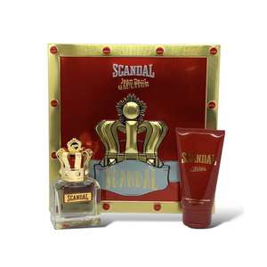 JEAN PAUL GAULTIER Scandal Pour Homme EDT 50ml & Shower Gel 75ml Gift Set With Code