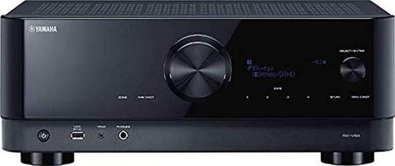 Yamaha RX-V4A Receiver Black - Network Receiver with MusicCast Surround Sound [EU Plug]