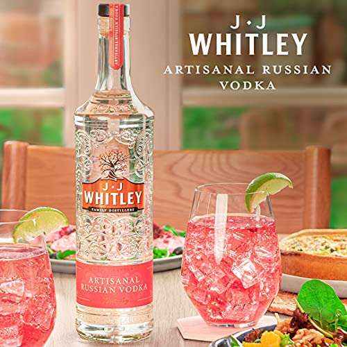 J.J. Whitley Artisanal Vodka, 70cl - £13.50 at Amazon