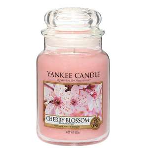 Yankee Candle Large Jars eg Large Cherry Blossom 623g £9.95 (Free Delivery) @ Fragrance Direct