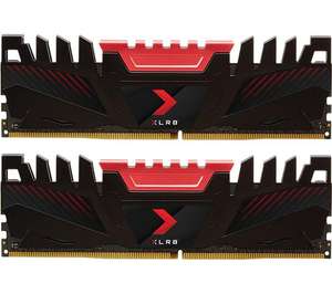 PNY XLR8 DDR4 3200 MHz PC RAM - 8 GB x 2 - £51.99 delivered (with code) @ Currys