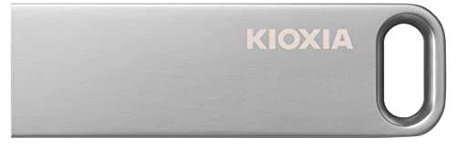 KIOXIA TransMemory U366 USB Flash Drive 64GB 3.0 USB File Transfer on PC/MAC, Metal - £4.68 @ Amazon