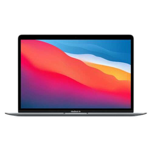 Apple MacBook Air 13” - Apple M1 3.2GHz (2020) 8GB 256GB SSD, Grey - Refurbished Very Good - (UK Mainland) - musicmagpie