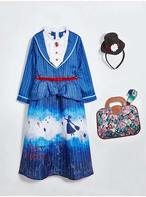 Disney Mary Poppins Blue Fancy Dress Costume (with reward & free C&C ...