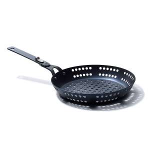 OXO BBQ Perforated Fry Pan with Detachable Handle - Instore Southampton