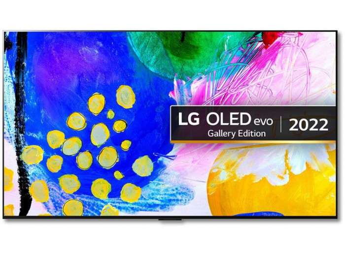 LG OLED55G26LA 55" OLED evo Gallery Edition G2 4K Smart TV 5 Year Guarantee