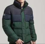Superdry Men’s Vintage Retro Puffer Jacket (Sizes S-XXXL) W/Code - Sold By Superdry