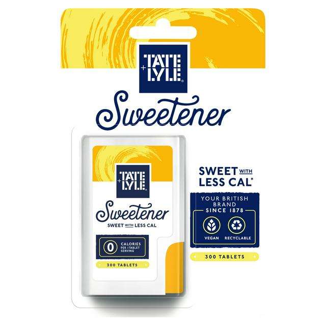 Tate & Lyle Sweetener Tablets x300 15g/Tate & Lyle Sweetener 75g 100% Cashback via CheckoutSmart