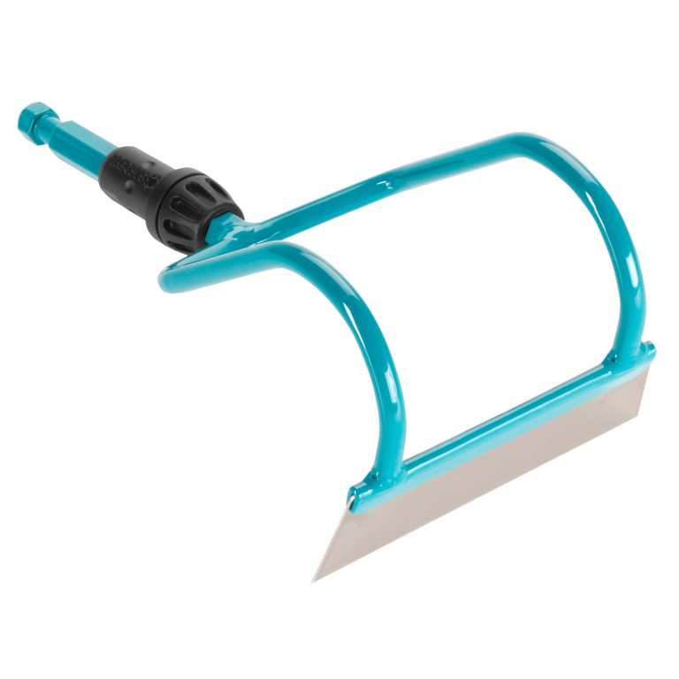 Gardena combisystem Draw Hoe for weeding and loosening the soil 12cm width