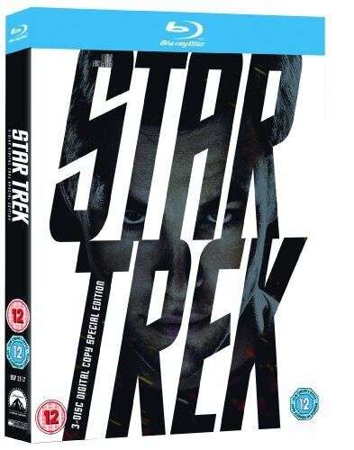 Used: Star Trek 2009 3 Disc Blu Ray (Free Collection)