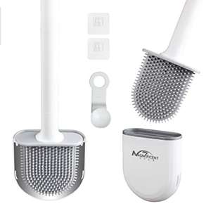 Magnificent Heavy Duty Silicone Toilet Brush with Holder & Free Seat Handle £1.99 Sold by MAGNIFICENT 7 STAR @ Amazon