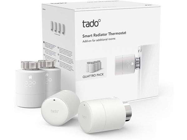 tado Smart Radiator Thermostats, 4 Pack - £179.11 with code @ BT Shop