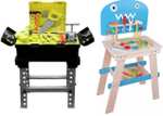 Chad Valley DIY Tool Playset £12.48 / Chad Valley Double Sided Wooden Easel £15.99 / Chad Valley Wooden Tool Bench £20 (Free C&C) @ Argos