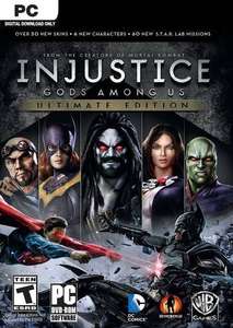 Injustice Gods Among Us - Ultimate Edition PC (Steam Key) £2.39 @ CDKeys
