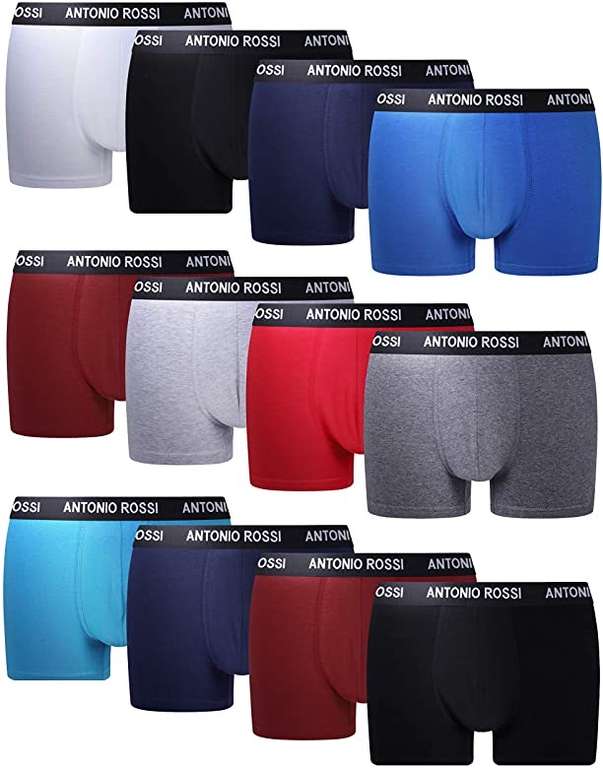 FM London Soft 6-Pack Men's Loose Boxer Shorts Comfort Fit Breathable 