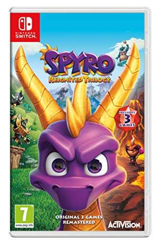 Spyro Reignited Trilogy - Nintendo Switch, Xbox One, PS4 (Physical) - £16.99 @ Amazon